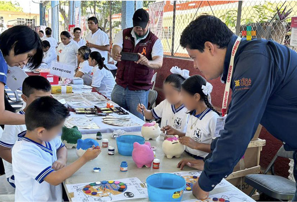 Promueve gobierno estatal la prevención de la violencia mediante de ferias infantiles